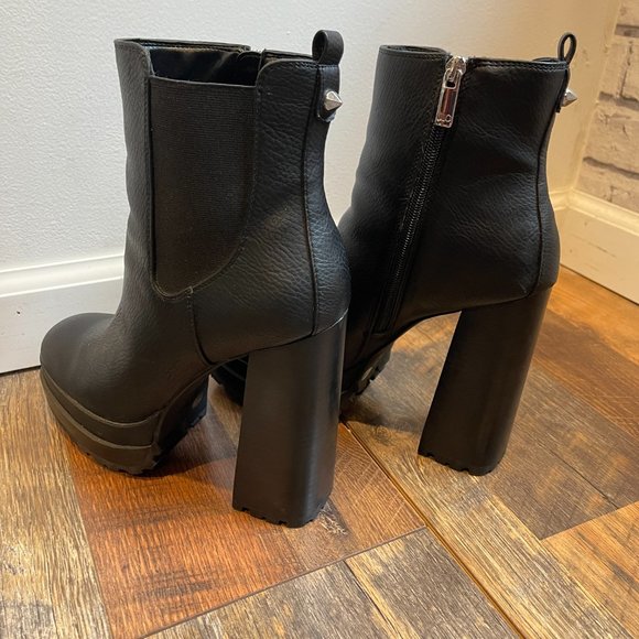 JLO JENNIFER LOPEZ Margy Platform Bootie Size 9.5 - Worn Once - Picture 3 of 9